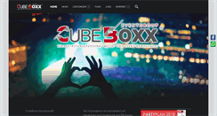 Desktop Screenshot of cubeboxx.de